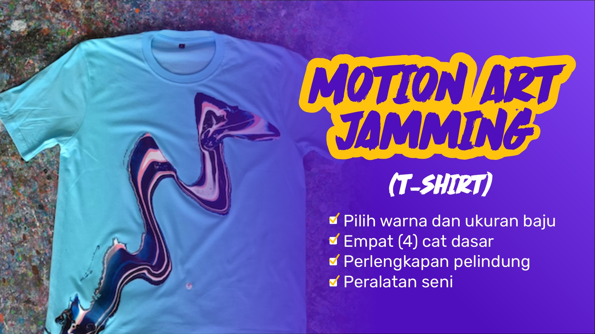 Motion Art Jamming T-Shirt