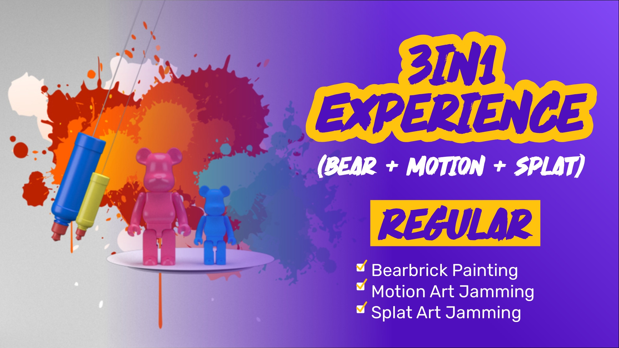 3in1 Experience (Bear + Motion + Splat) Regular (R)