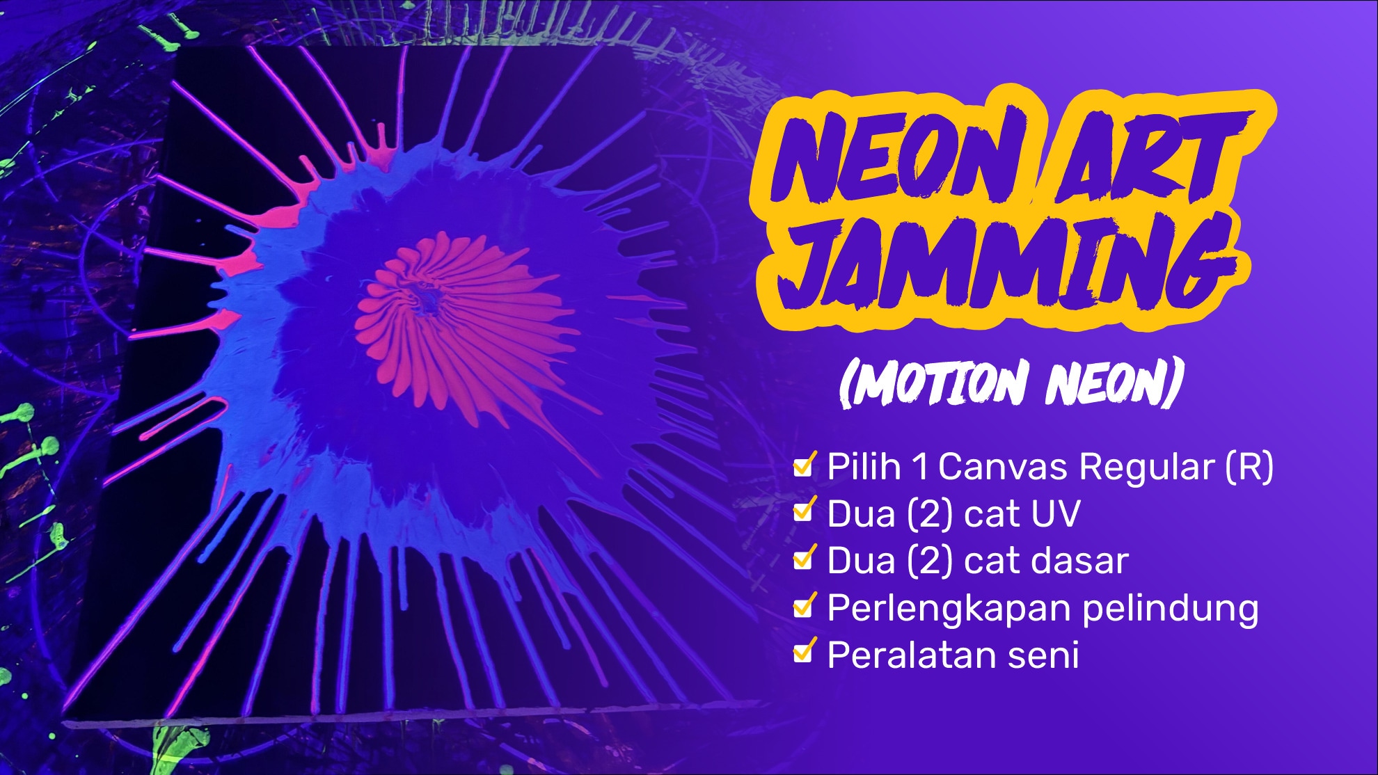 Neon Art Jamming (Motion Neon)